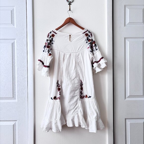 Free People Pavlo Cotton Embroidered Mini Dress - Picture 6 of 8